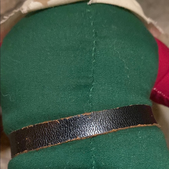 Vintage 50/60s plastic Face x Plush Elf Doll. - Picture 5 of 11